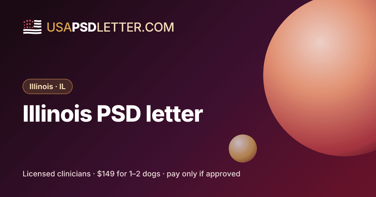 Illinois PSD letter, usaPsdletter.com Illinois · IL